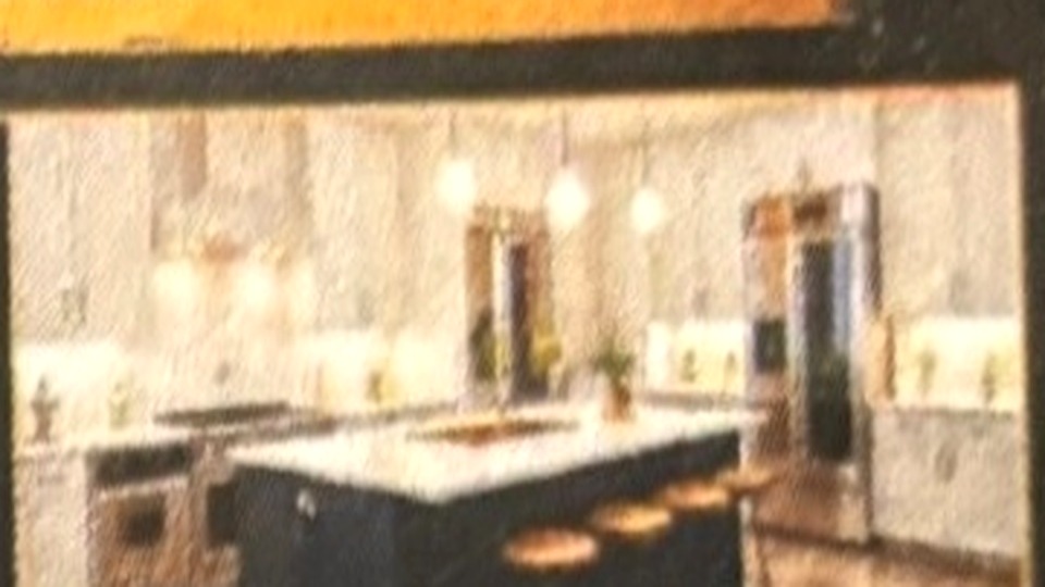Modern remodeled kitchen interior